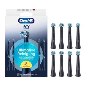 Oral-B iO Ultimative Reinigung Zahnbürstenaufsätze, 8 St.