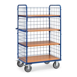 fetra Etagenwagen 8412-1 blau 70,9 x 116,9 x 180,0 cm