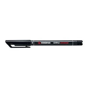 STABILO OHPen universal Folienstifte schwarz 0,7 mm permanent, 10 St.