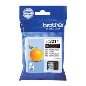 brother LC-3211BK schwarz Druckerpatrone