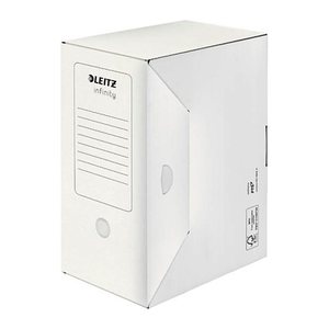 LEITZ Archivboxen Infinity weiß 15,0 x 33,0 x 25,5 cm, 10 St.