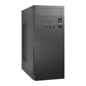 Inter-Tech Geh IT-2812 Business, Mainboards bis ATX, schwarz