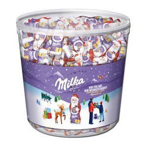 Milka Mini Weihnachtsmänner Schokolade 169 St./1,54 kg, 1 St.