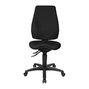 Topstar Bürostuhl Body Balance 450, BAK450BT20 Stoff schwarz, Gestell schwarz