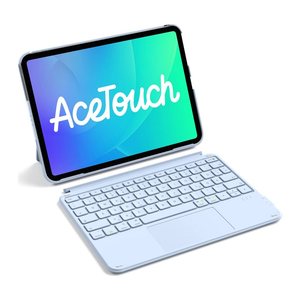 inateck Keyboard Ace Touch iPad 11"/10,9" QWERTZ RGB blue