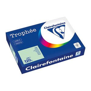 Clairefontaine Kopierpapier Trophée hellgrün DIN A4 120 g/qm 250 Blatt
