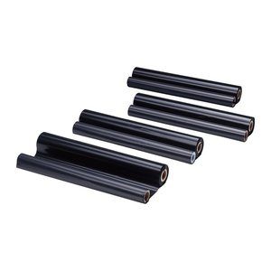 brother PC-74RF schwarz Thermo-Druckfolien, 4 Rollen