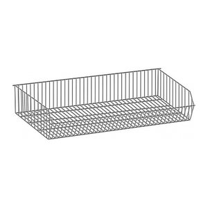SCHULTE Drahtkorb für Schwerlastregal silber 95,0 x 50,0 cm, 1 St.
