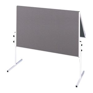 FRANKEN Moderationswand X-tra!Line 120,0 x 150,0 cm grau