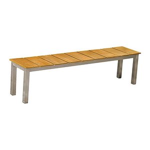 Garden Pleasure Gartenbank DALLAS 304944 braun Holz 180,0 cm