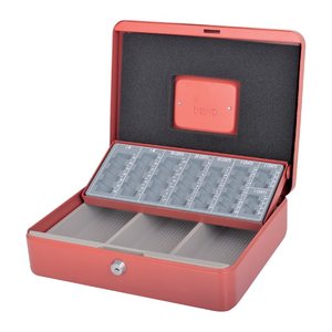 pavo Geldkassette 8008742 EURO rot