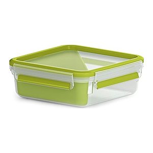 emsa Lunchbox CLIP & GO transparent 0,85 l, 1 St.