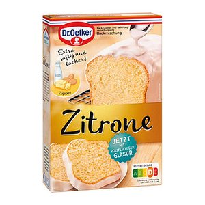 Dr. Oetker Zitrone Backmischung 525,0 g, 1 Pack
