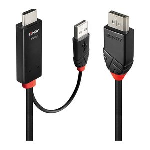 LINDY HDMI an DisplayPort Adapterkabel 2m