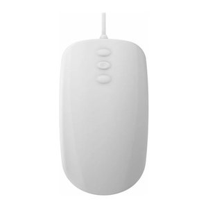 CHERRY AK-PMH3 Medical Mouse 3-Button Scroll Hygiene-Maus kabelgebunden weiß
