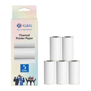 G&G Thermopapier 5 Stück 57 x 30 mm 6,6 m Länge