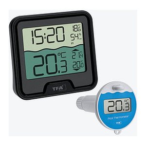 TFA® 30.3066 MARBELLA Poolthermometer schwarz, 1 St.