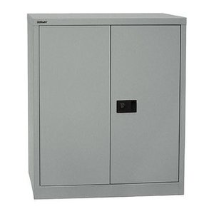 BISLEY Stahlschrank Universal E402A01G525 lichtgrau, anthrazitgrau 1 Fachboden 91,4 x 40,0 x 100,0 cm, aufgebaut, 1 St.