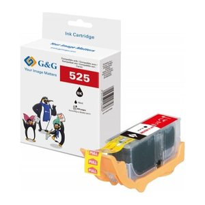 G&G Druckerpatrone kompatibel mit Canon PGI-525BK/ 4529B001