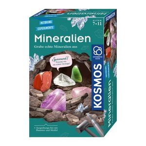KOSMOS Ausgrabungsset Mineralien mehrfarbig