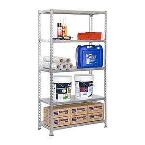 Simonrack Schwerlastregal SIMONCLICK SUPERPLUS 5 8435104907351 grau 100,0 x 40,0 x 200,0 cm