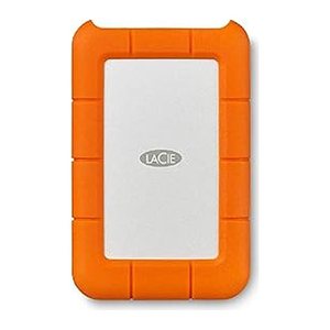 LACIE Rugged Mini 5 TB externe HDD-Festplatte orange, weiß