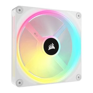 CORSAIR Lüfter QX140 RGB LED 140*140*25 Fan White Single
