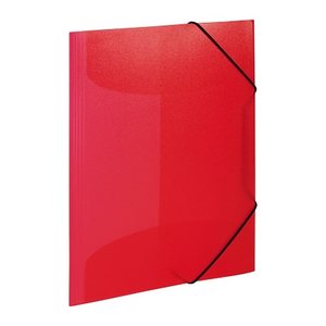 HERMA Sammelmappen DIN A4 rot transluzent, 3 St.