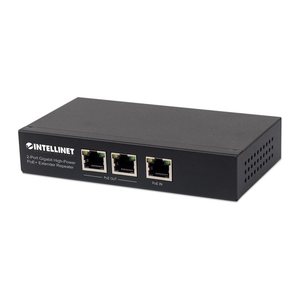 INTELLINET PoE+ Extender 2-Port Gigabit High-Power bis 100m