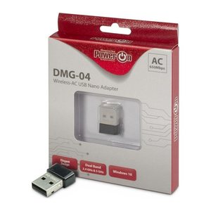 Inter-Tech Wi-Fi 5 USB Nano Adapter DMG-04 Stick 650Mbps