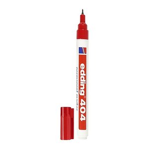 edding 404 Permanentmarker rot 0,75 mm, 1 St.