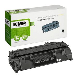KMP H-T233  schwarz Toner kompatibel zu HP 80A (CF280A)
