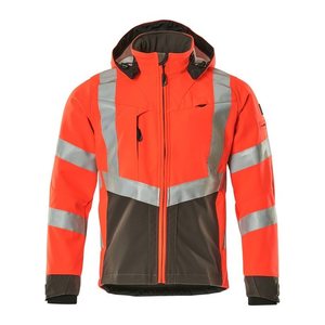 MASCOT® unisex Warnjacke Blackpool rot, anthrazit Größe 2XL
