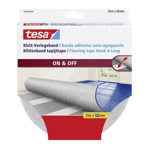 tesa Klettband ON & OFF® weiß, 1 Rolle