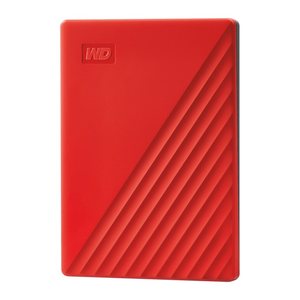 Western Digital My Passport 2 TB externe HDD-Festplatte rot, schwarz