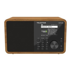 TELESTAR TOP 200 Holz Multifunktionsradios Stationäre Radios
