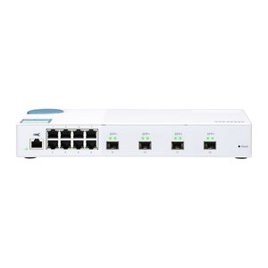 QNAP Switch 8 port 1Gbps, 4 port 10GbE SFP+