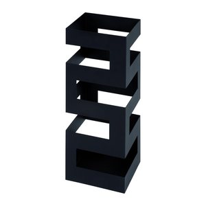 HAKU Möbel Schirmständer 26526 schwarz, Stahl