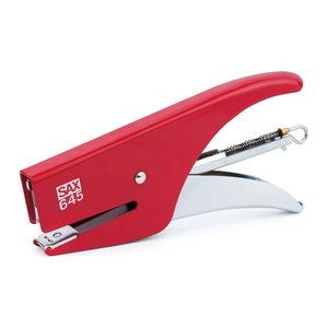 sax design Heftzange 645 rot, 1 St.