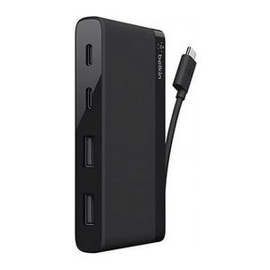 belkin USB-Hub F4U090BTBLK 4-fach schwarz