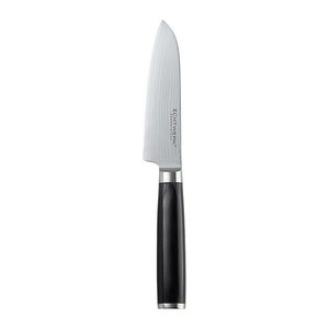 Echtwerk Santokumesser Damast silber, schwarz, Klinge: 13,0 cm, 1 St.
