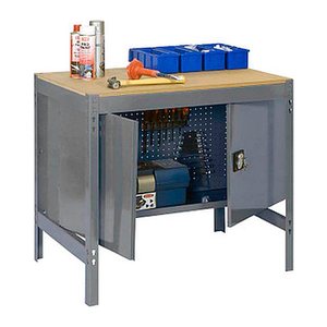 Simonrack Werkbank SIMONWORK BT0 grau 91,0 x 61,0 x 84,2 cm