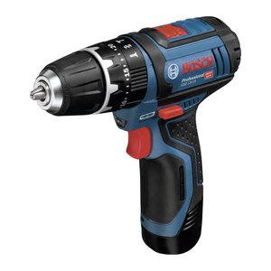 BOSCH Professional GSB 12V-15 Akku-Schlagbohrschrauber-Set 12,0 V, mit 2 Akkus