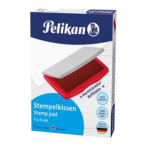 Pelikan Stempelkissen Nr. 2E rot 11,0 x 7,0 cm, 1 St.