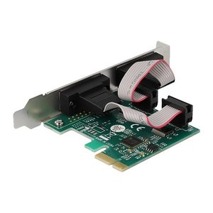 DELOCK PCI Express x1 Karte zu 2 x Seriell RS-232