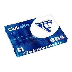 Clairefontaine Kopierpapier Clairalfa DIN A3 120 g/qm 250 Blatt