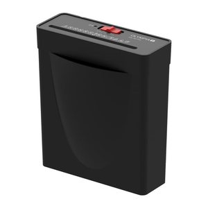 OLYMPIA PS 36 Pro Aktenvernichter mit Streifenschnitt P-2, 6 mm, bis 6 Blatt, schwarz