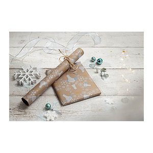SIGEL Geschenkpapier Polar Bear Eisbär mehrfarbig, 5,0 m