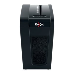 Rexel Secure X10-SL Aktenvernichter mit Partikelschnitt P-4, 4 x 40 mm, bis 10 Blatt, schwarz