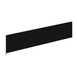 PAPERFLOW Tischtrennwand, schwarz 140,0 x 33,0 cm, 1 St.
